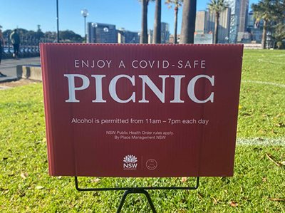 Beers and bubbles permitted at park picnics