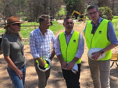 BUSHFIRE CLEAN-UP UNDERWAY IN SOUTHERN NSW