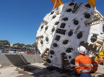 Major tunnelling excavation complete on Rozelle Interchange