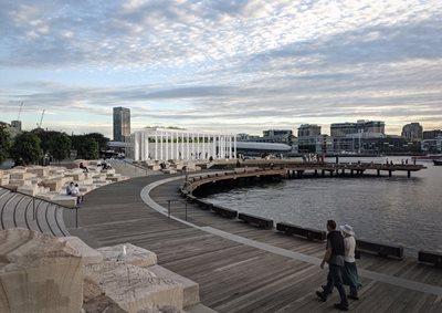 Work starts on spectacular Pier Pavilion at Barangaroo South