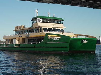 First new Emerald Class ferry now in service