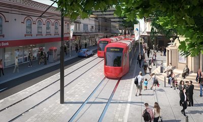 PARRAMATTA LIGHT RAIL TO SYDNEY OLYMPIC PARK